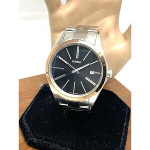 Rado Men's Watch R32184163 Hyperchrome Swiss Quartz Black Dial 40mm